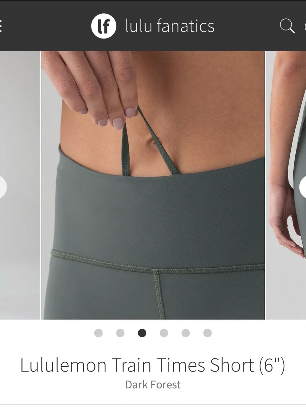 Lululemon Bike Short (6